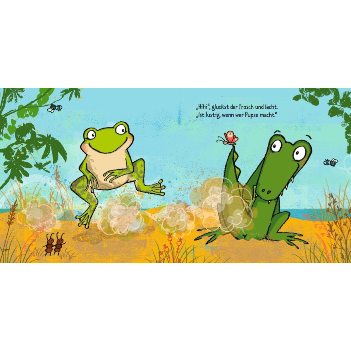 Oetinger Das Krokodil pupst viel zu viel