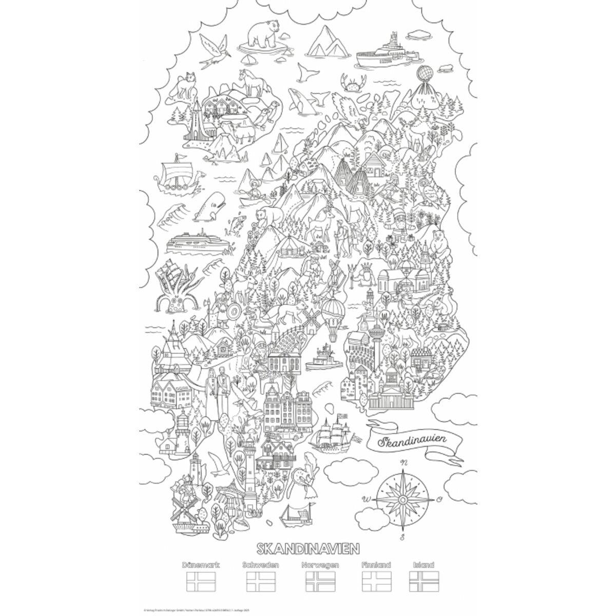 Oetinger Die große Kinderkreativbox Skandinavien