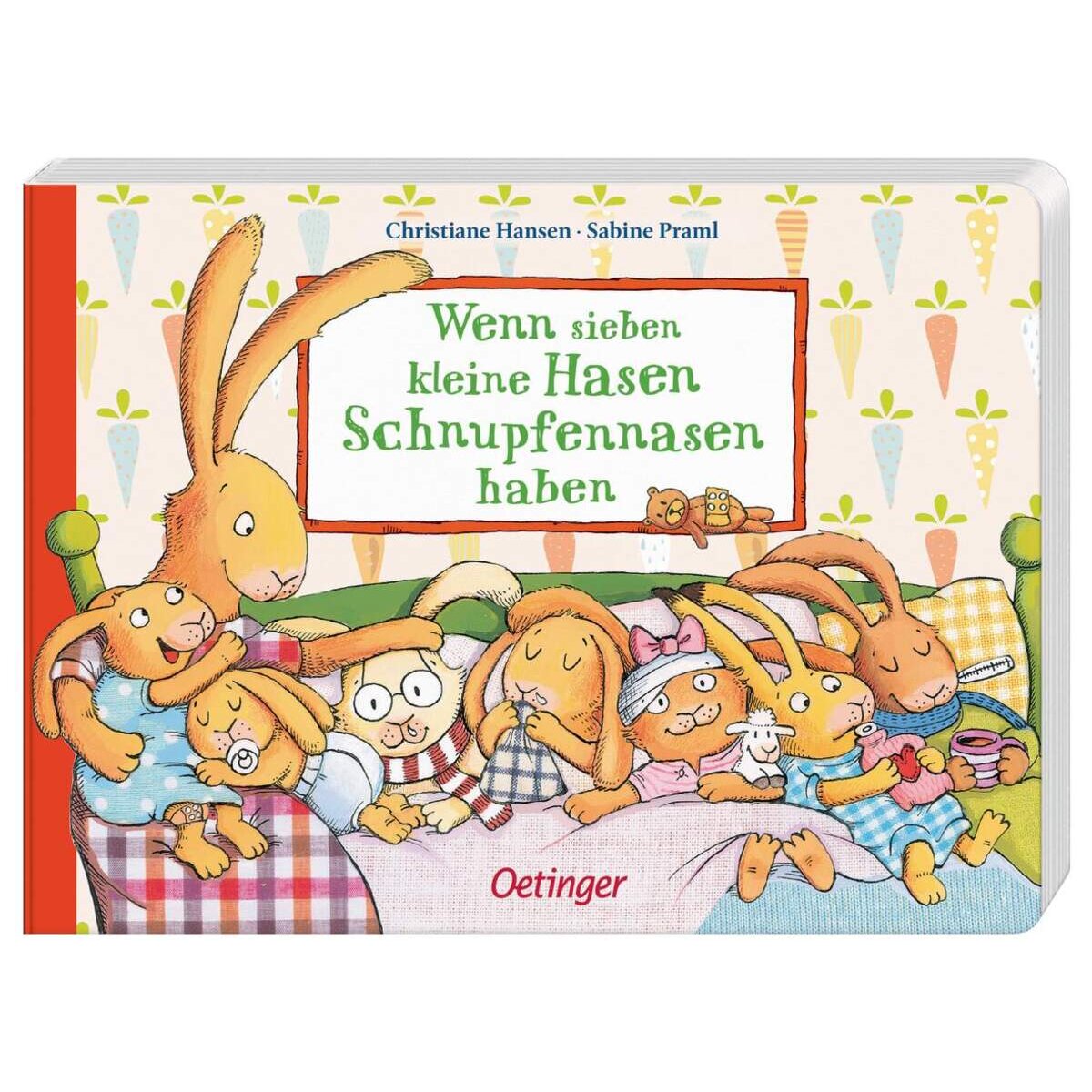 Oetinger Wenn sieben kleine Hasen Schnupfennasen haben
