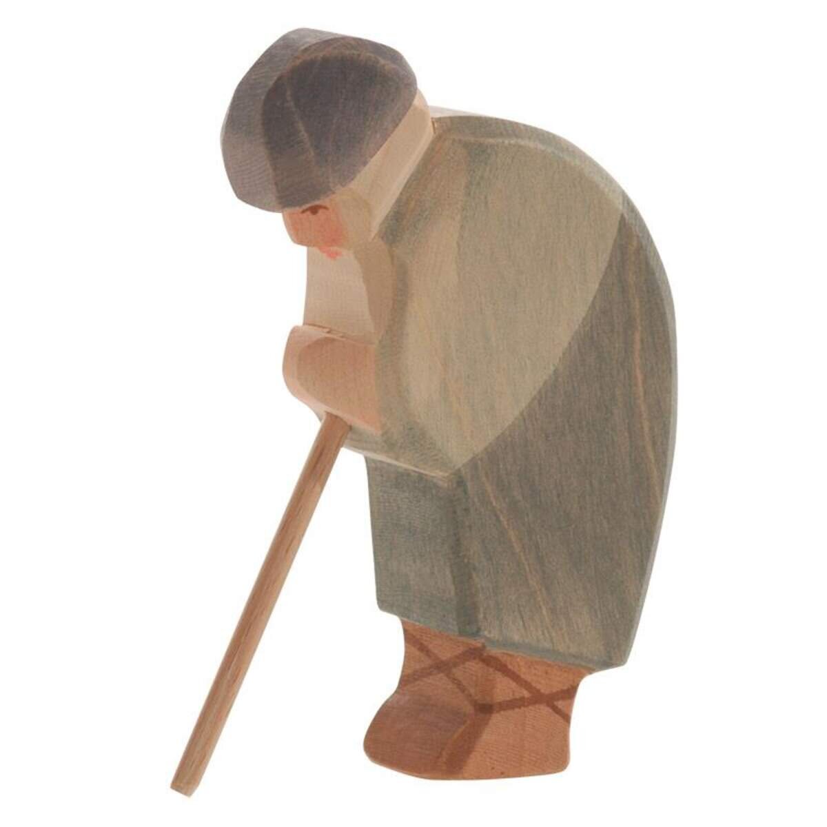 Ostheimer Hirte, gebeugt