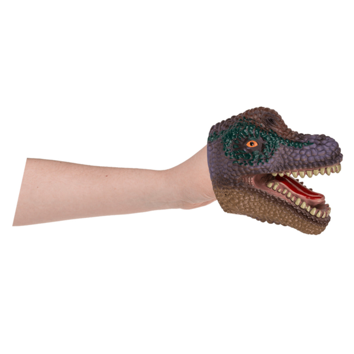 Out of the Blue Handpuppe Dino, 10 cm, 1 Stück, 6-fach sortiert