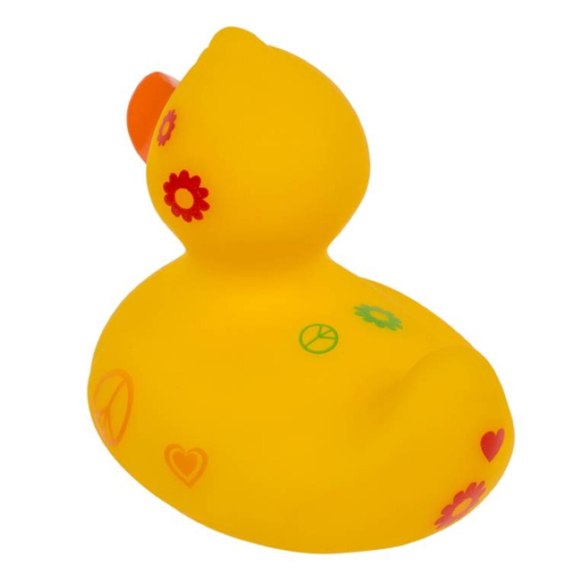Out of the blue Hippie Ente 10 cm Gelb Quietsche-Entchen