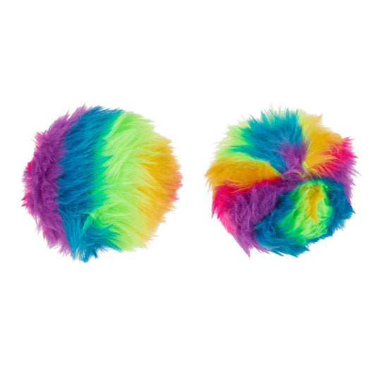Out of the Blue Plüsch-Quetsch-Ball Regenbogen 7,5cm