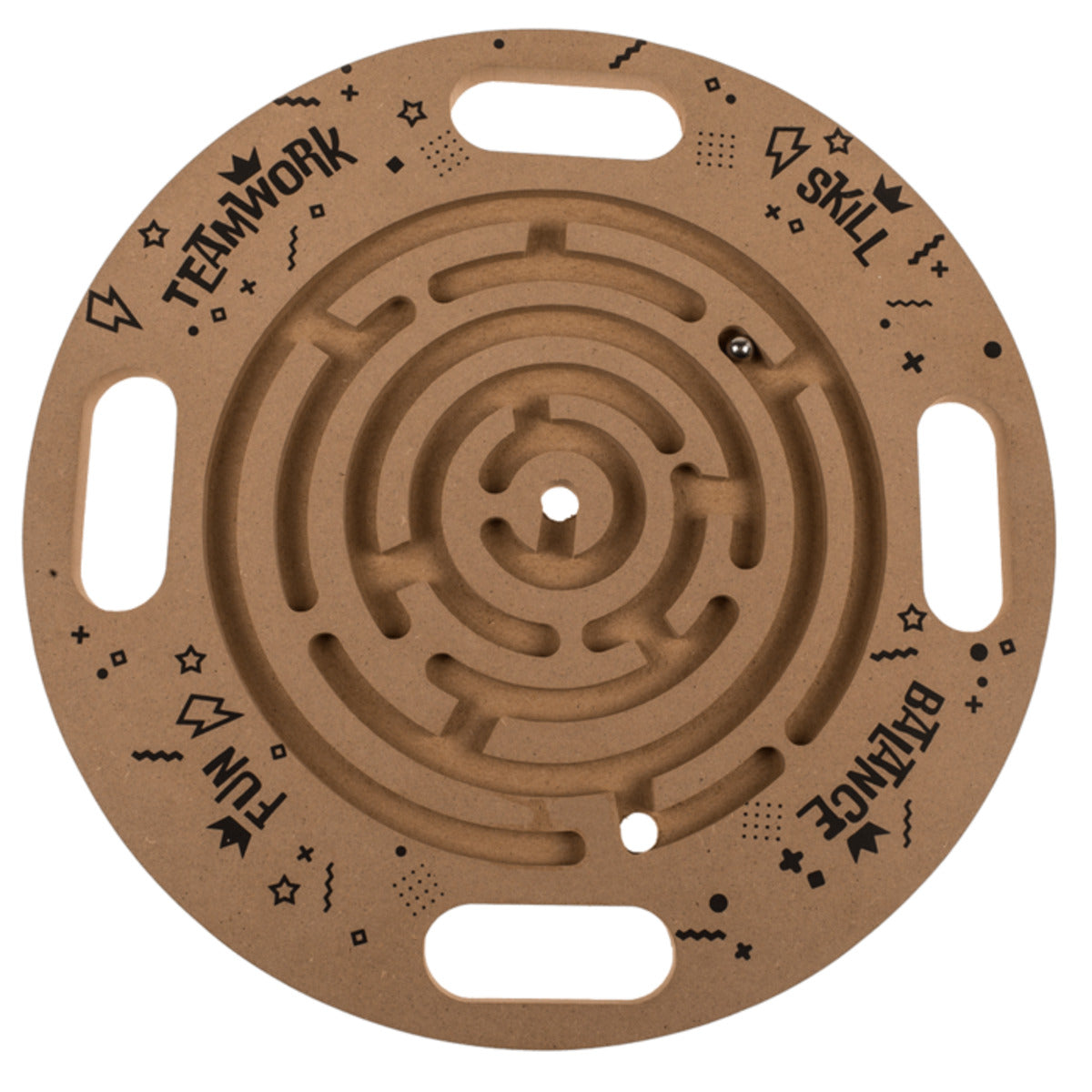 Out of the Blue Stahlkugel-Scheibenlabyrinth, 34 cm