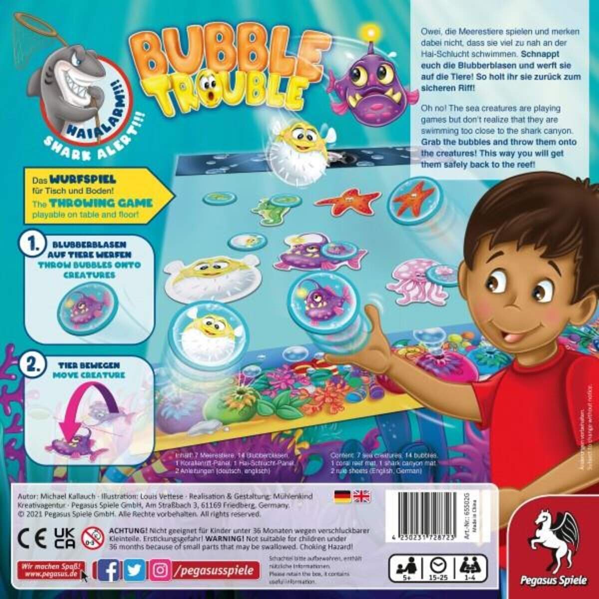 Pegasus Spiele Bubble Trouble (deutsch/englisch)