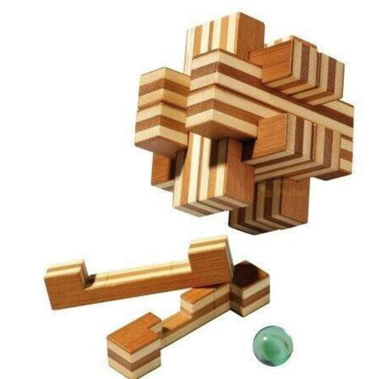 Philos Cross Road Puzzle Bambus