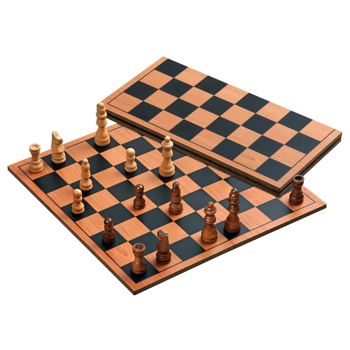 Philos Schachset, klappbar, Reise, Feld 27 mm