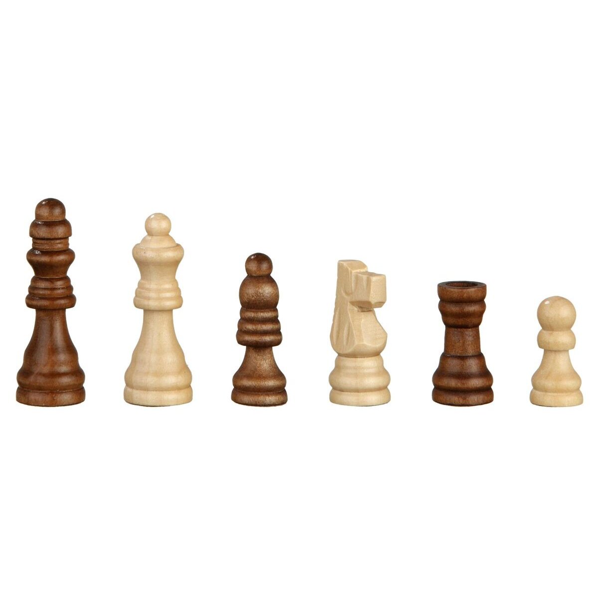 Philos Schachset, klappbar, Reise, Feld 27 mm