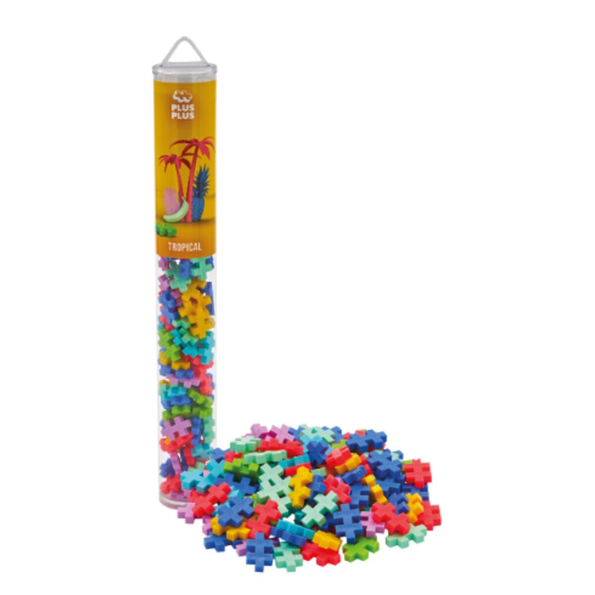 Plus-Plus Kreativ Bausteine Tropical, 100 Teile
