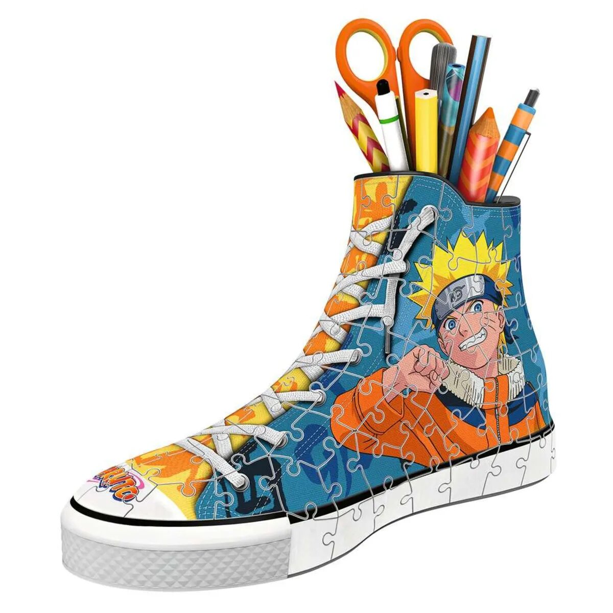 Ravensburger 3D Puzzle - Sneaker Naruto, 108 Teile