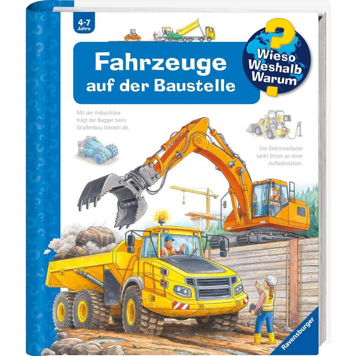 Ravensburger Wieso? Weshalb? Warum? Band 7 - Fahrzeuge auf der Baustelle (Wieso? Weshalb? Warum?)