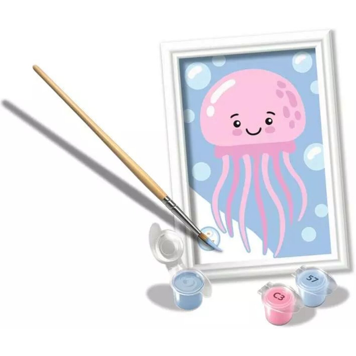 Ravensburger CreArt Malen nach Zahlen - Fröhliche Qualle