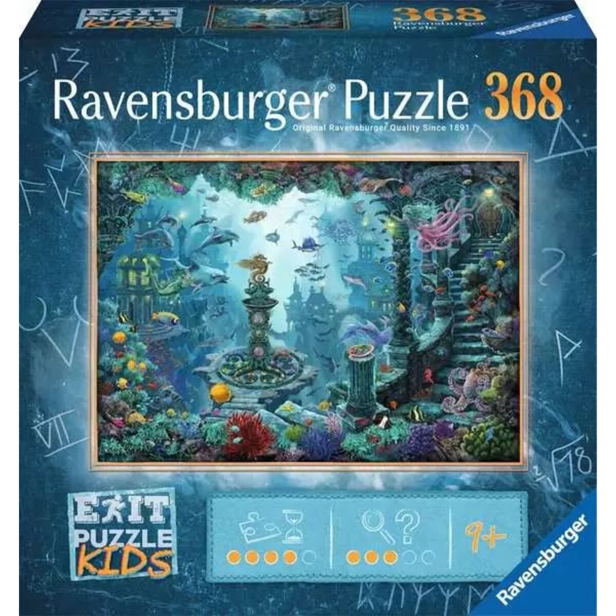 Ravensburger EXIT Puzzle - Im Unterwasserreich, 368 Teile