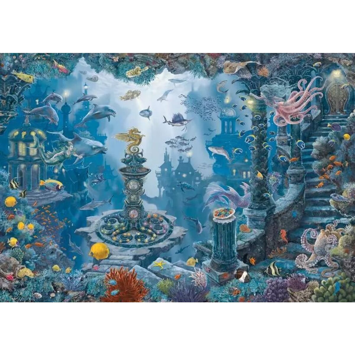 Ravensburger EXIT Puzzle - Im Unterwasserreich, 368 Teile
