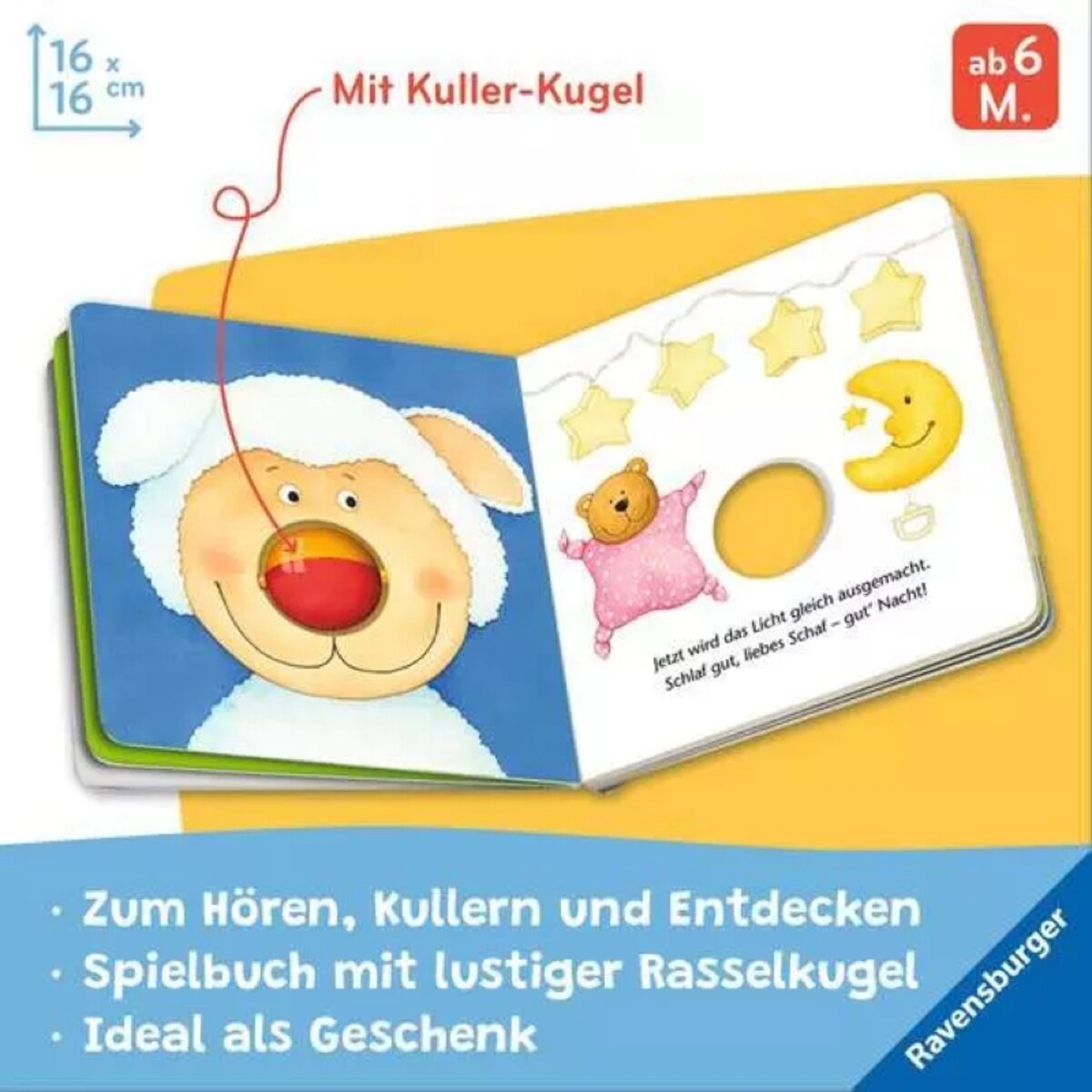 Ravensburger Kinderbuch Alle meine Kullertiere, viele lustige Kullernasen-Tiere!