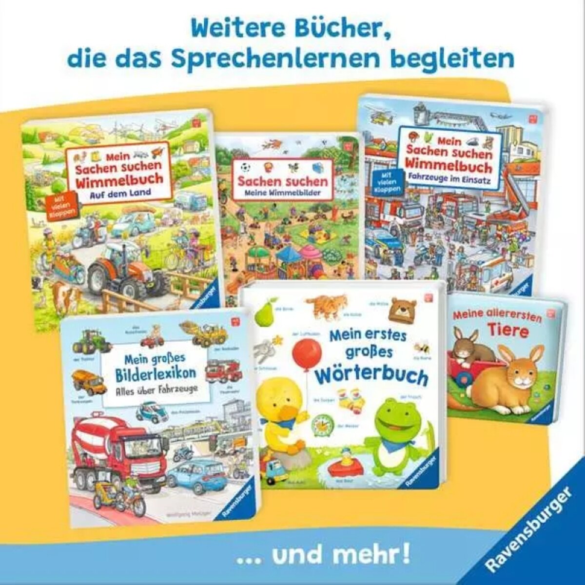 Ravensburger Kinderbuch Meine allerersten Tiere