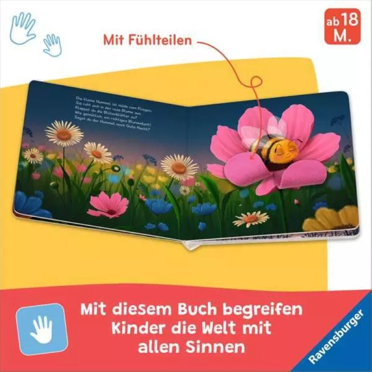 Ravensburger Kinderbuch Müde bin ich deck mich zu