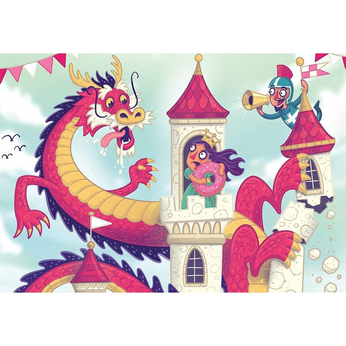 Ravensburger Kinderpuzzle Puzzle&Play Ritterburg 1, 2x24 Teile