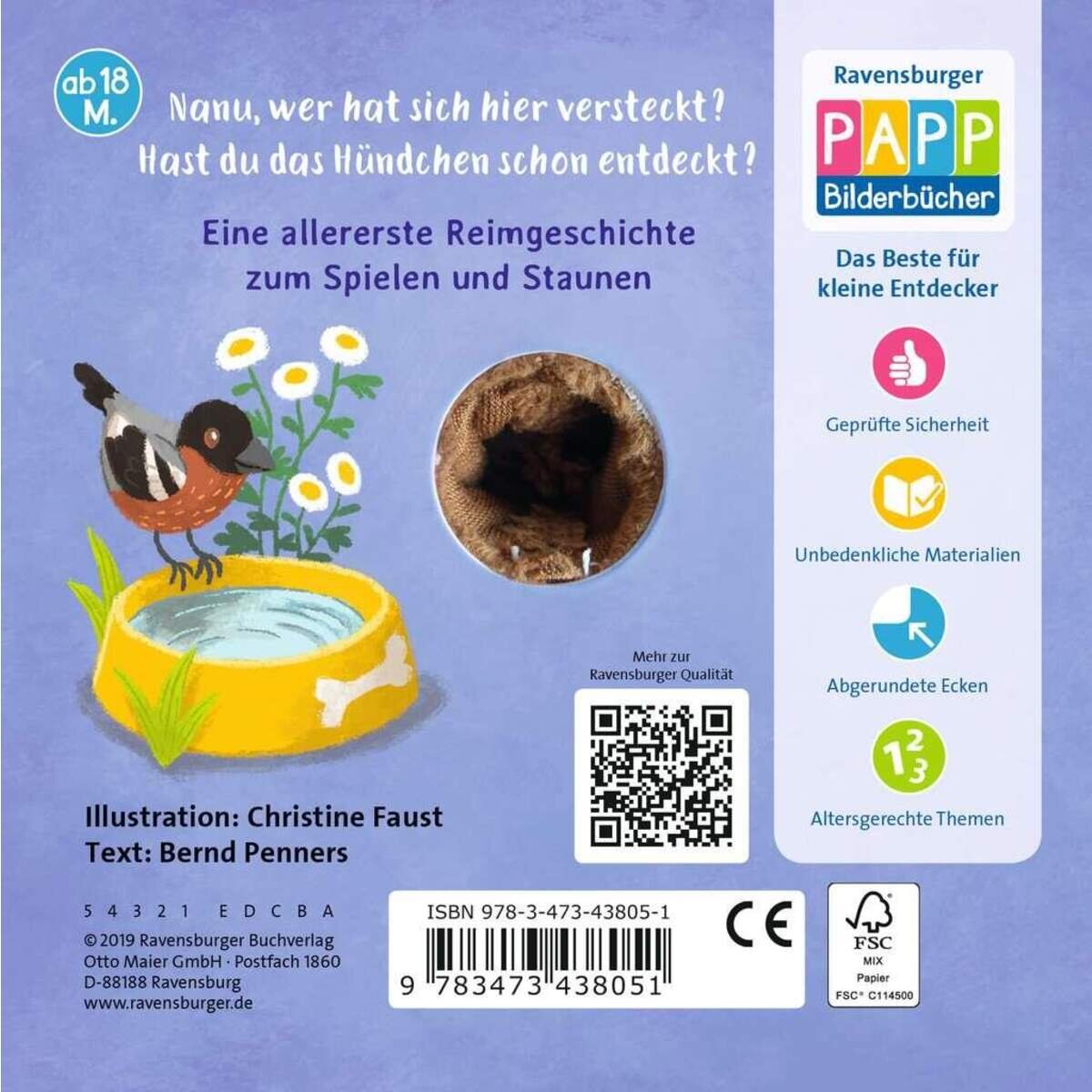 Ravensburger Mein liebstes Fingerpuppenbuch: Hallo, kleiner Hund!