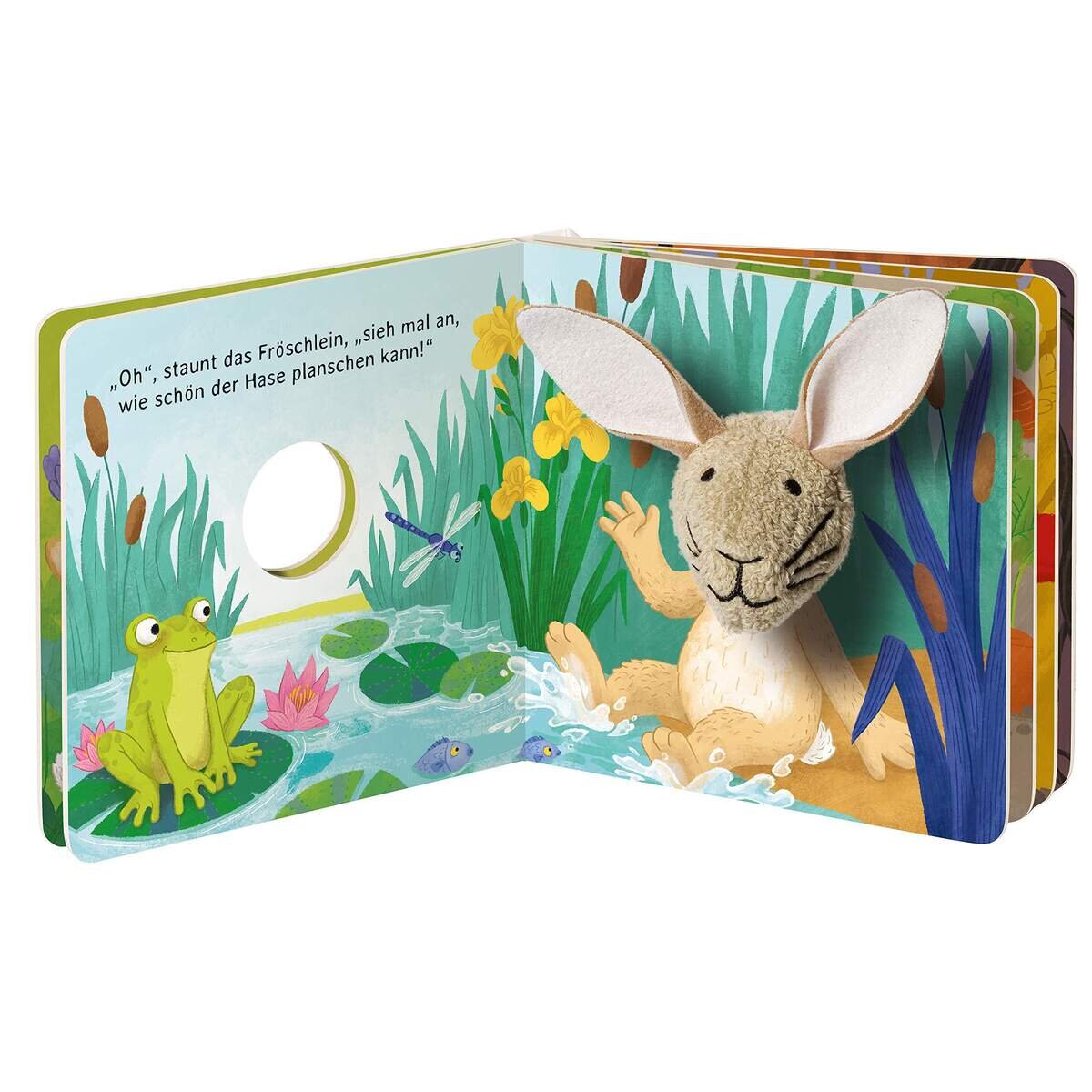 Ravensburger Mein liebstes Fingerpuppenbuch: Hallo, kleiner Hase!