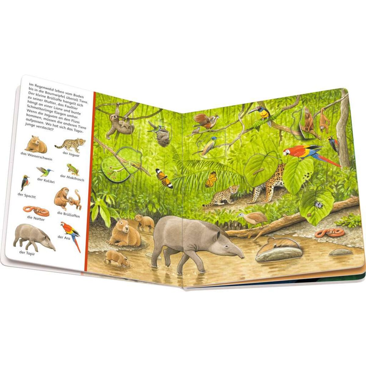 Ravensburger Mein Sachen suchen Wimmelbuch: Tiere und ihre Kinder