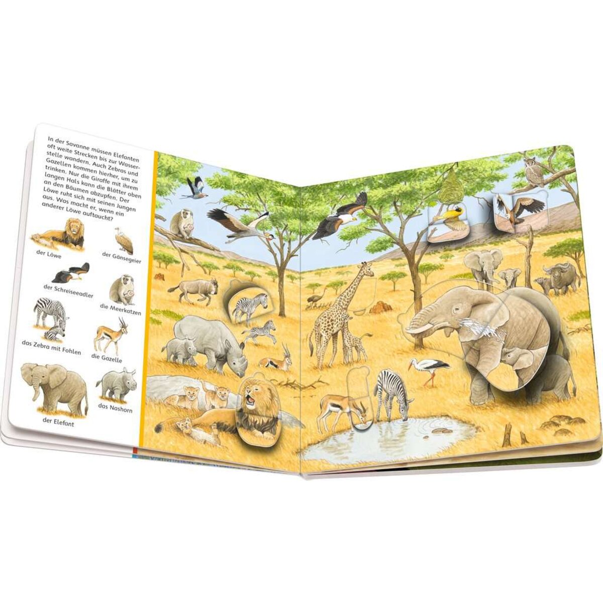 Ravensburger Mein Sachen suchen Wimmelbuch: Tiere und ihre Kinder