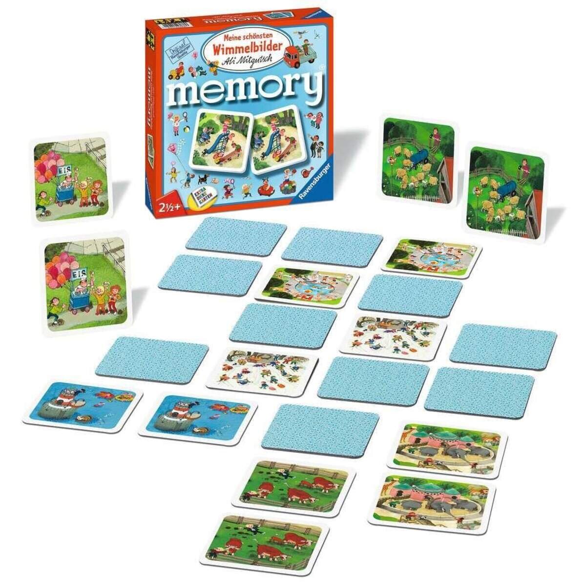 Ravensburger Meine schönsten Wimmelbilder memory® mit Motiven von Ali Mitgutsch