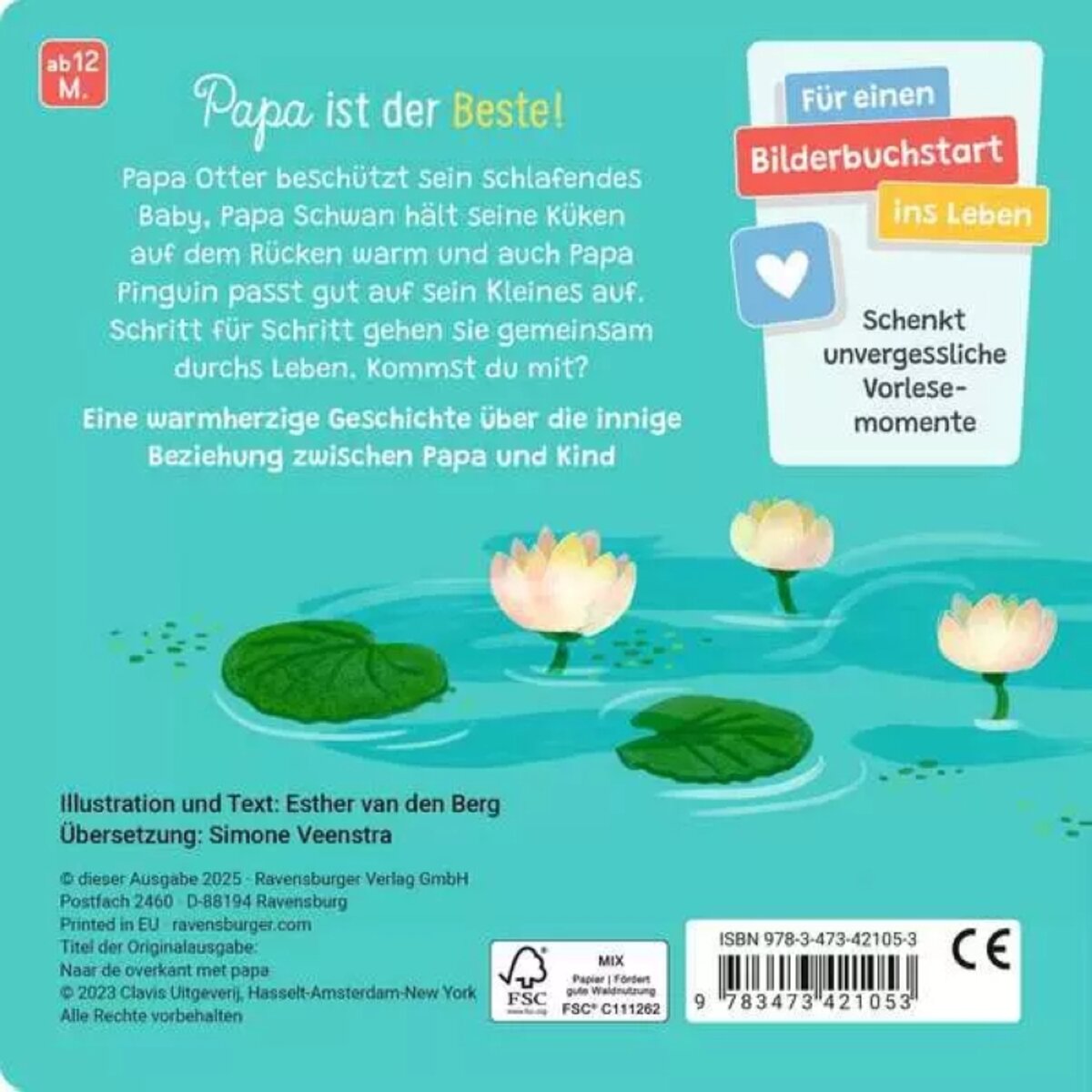 Ravensburger Kinderbuch Papa ist immer für mich da