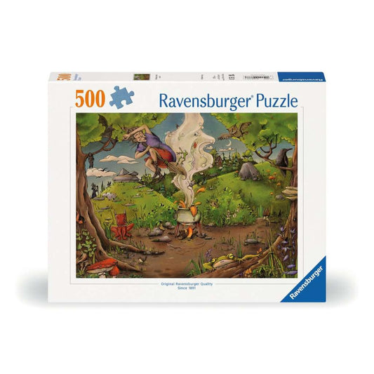 Ravensburger Puzzle - Bei der Waldhexe, 500 Teile