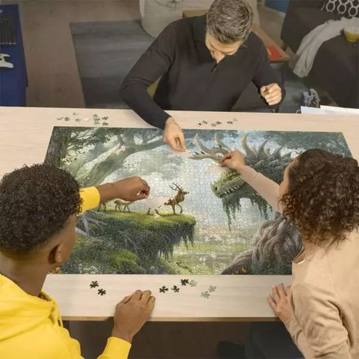 Ravensburger Puzzle - Der Walddrache erwacht, 3000 Teile