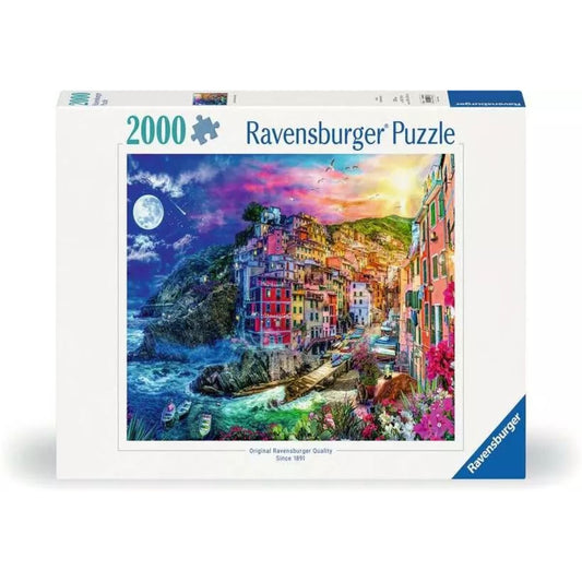 Ravensburger Puzzle - Farbenfrohe Cinque Terre, 2000 Teile