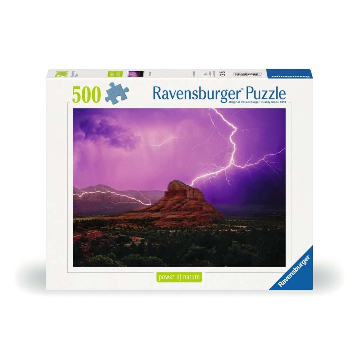 Ravensburger Puzzle - Pinke Gewitterstimmung, 500 Teile
