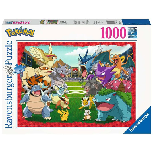 Ravensburger Puzzle - Pokémon Kräftemessen, 1000 Teile