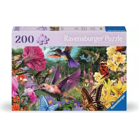 Ravensburger Puzzle 200 Teile Kolibris und Schmetterlinge 42 x 29 cm