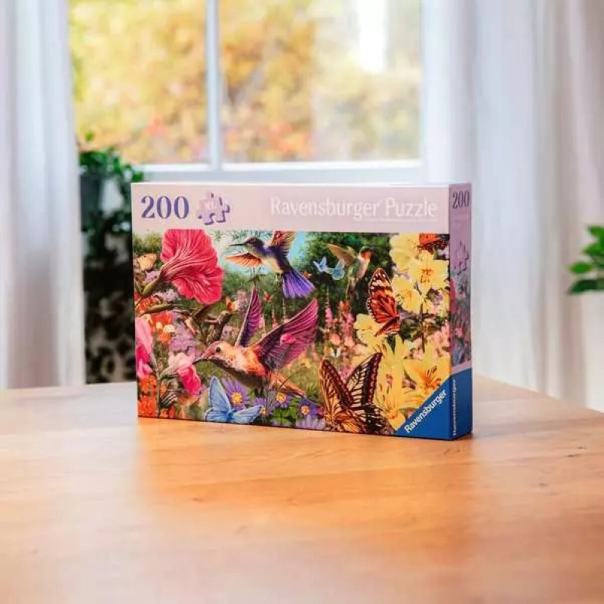 Ravensburger Puzzle 200 Teile Kolibris und Schmetterlinge 42 x 29 cm