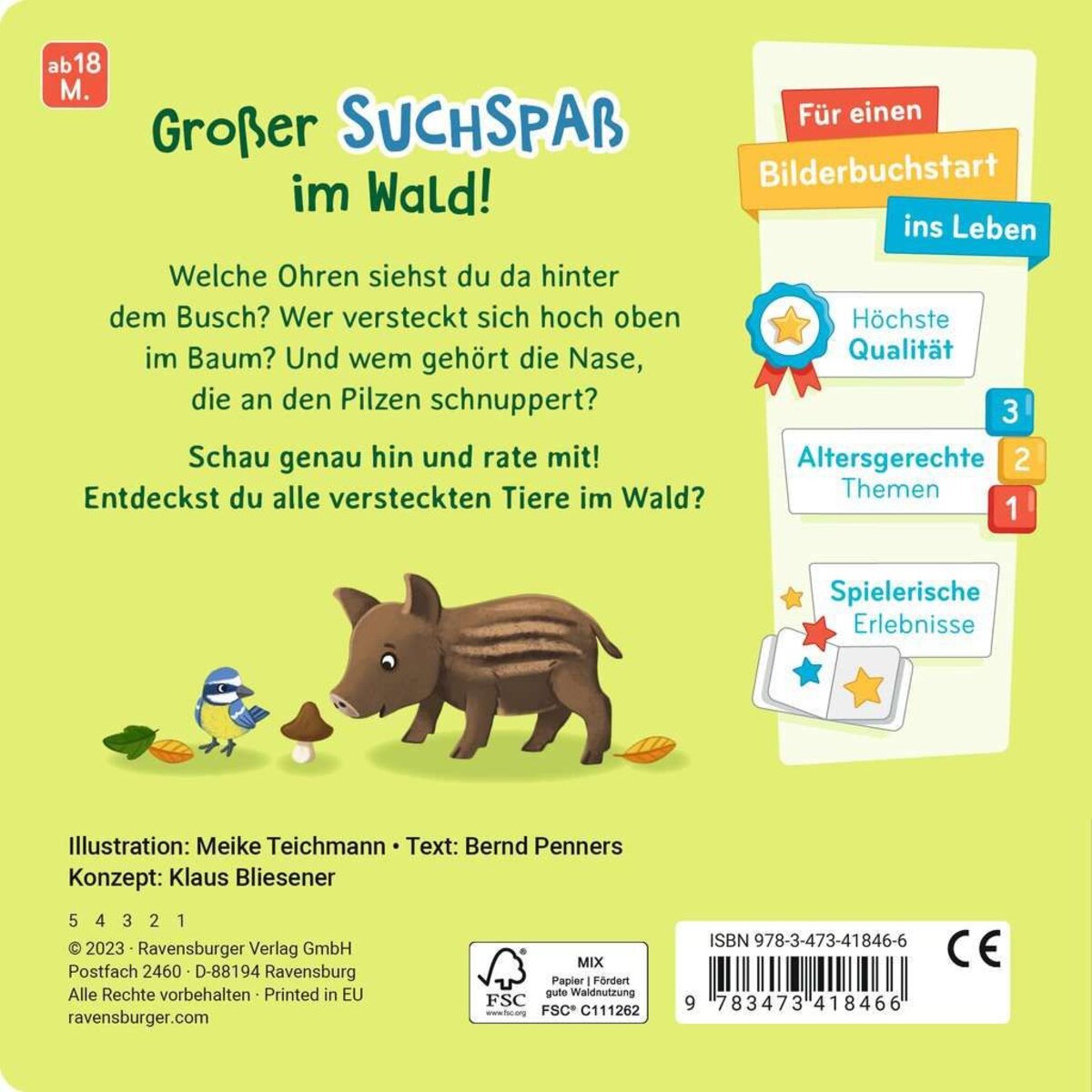 Ravensburger Rate mal: Wer sitzt im Wald?