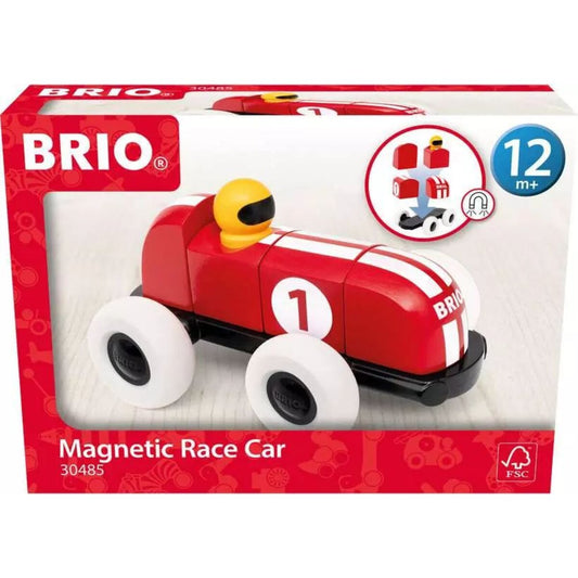 BRIO Rennwagen aus magnetischen Bausteinen