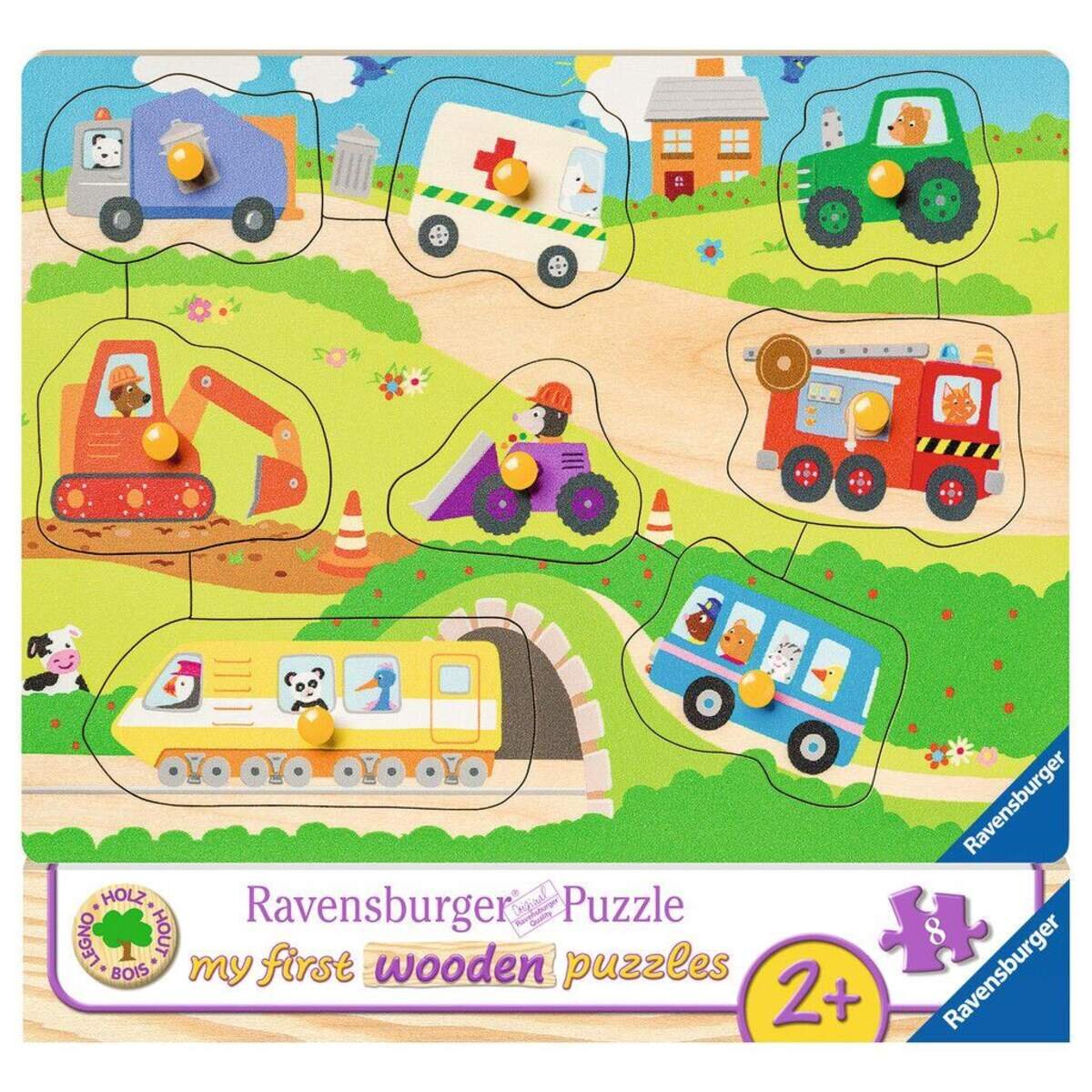 Ravensburger Steckpuzzle Lieblingsfahrzeuge
