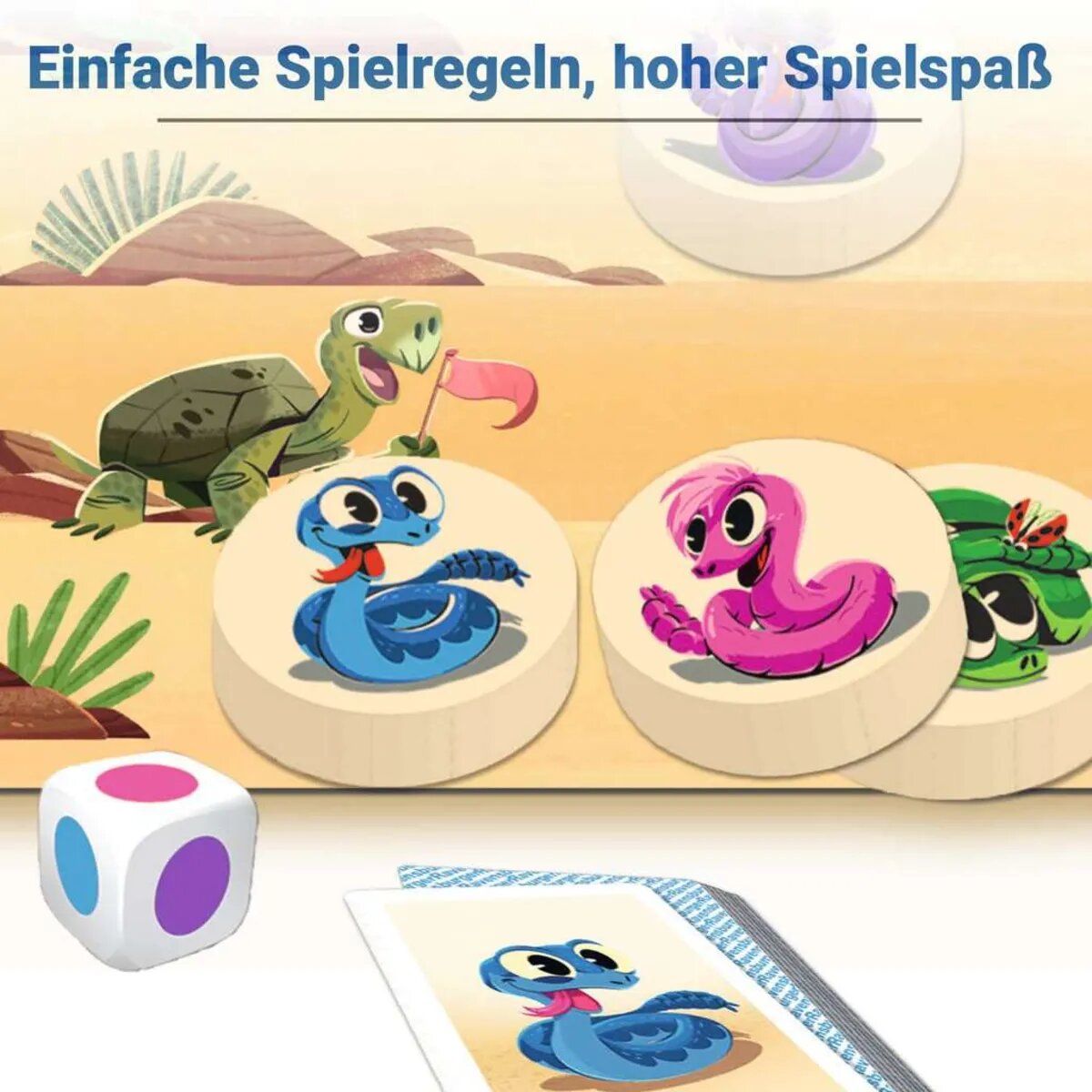 Ravensburger Tempo, kleine Klapperschlange!