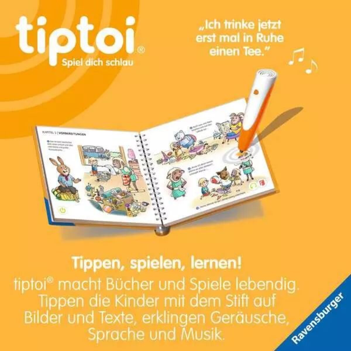 Ravensburger tiptoi® Lenny Lamm und die Sache mit der Wut