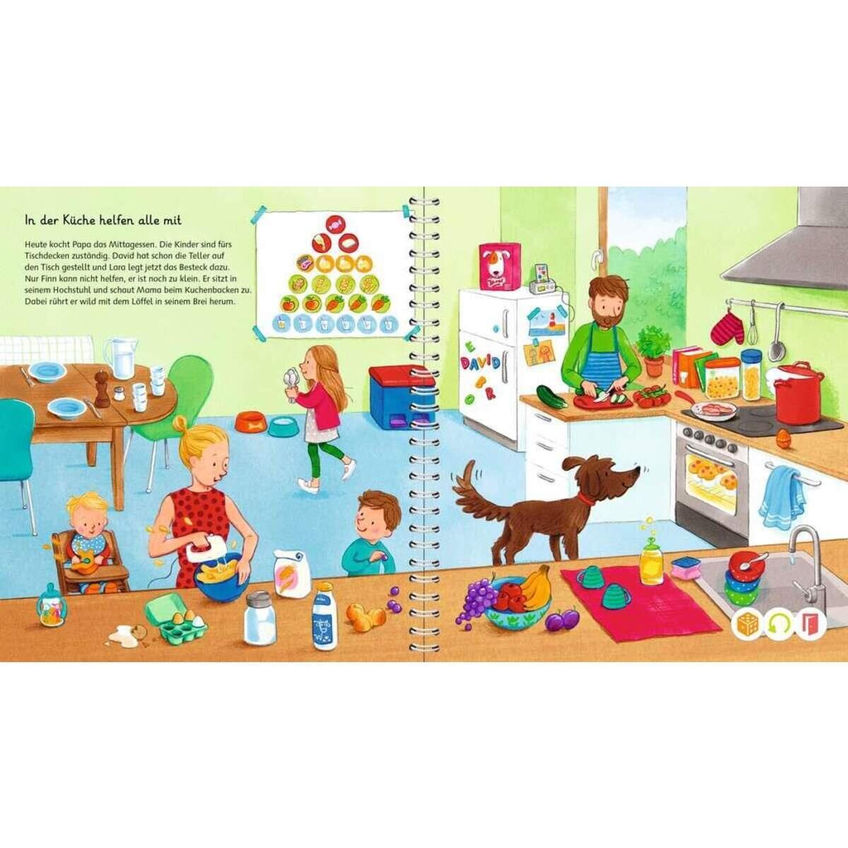 Ravensburger tiptoi® Mein Wörter-Bilderbuch Unser Zuhause