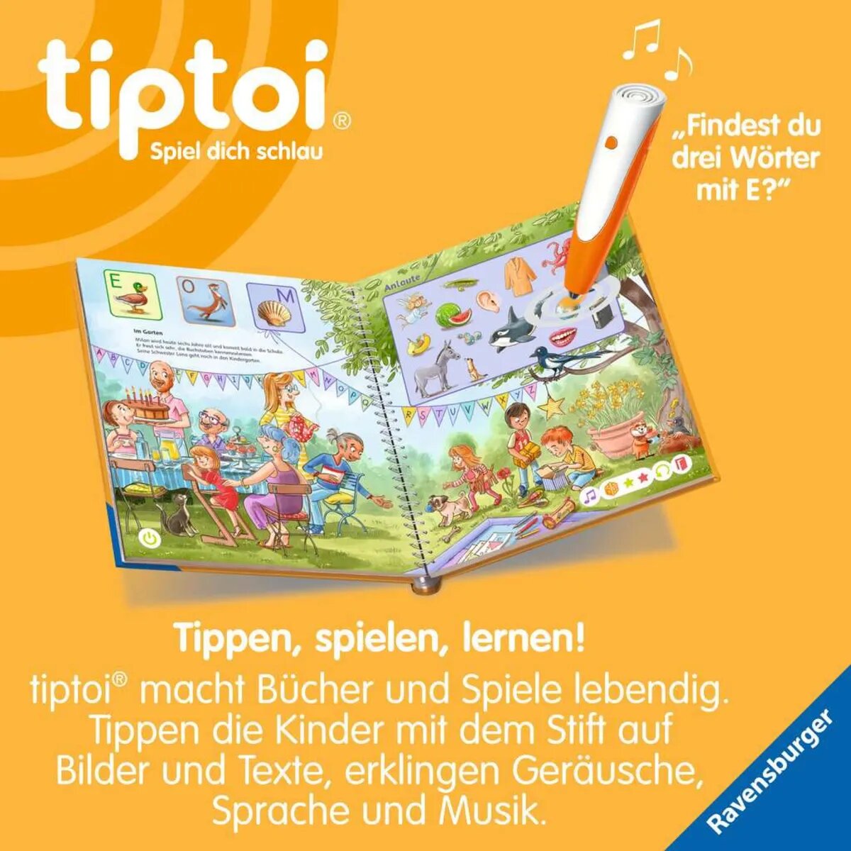 Ravensburger tiptoi® Meine Lern-Spiel-Welt: Buchstaben