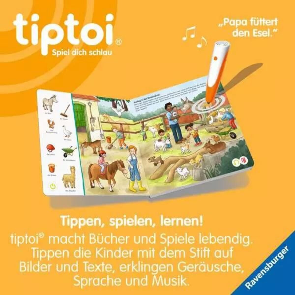 Ravensburger tiptoi® Suchen und Entdecken: Meine Tiere