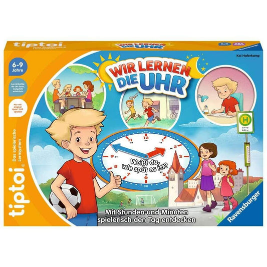 Ravensburger tiptoi® Wir lernen die Uhr - Lernspiel