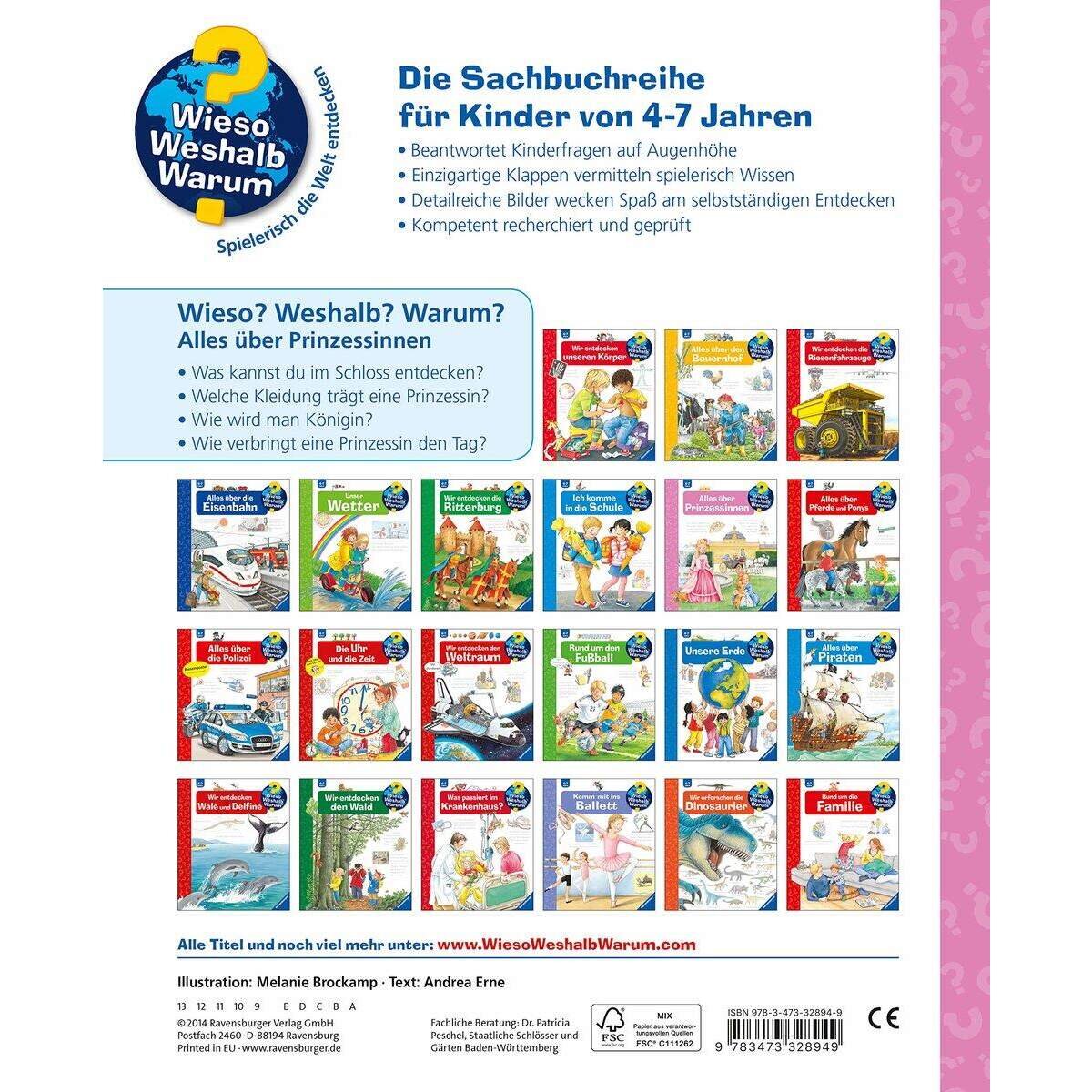 Ravensburger Wieso? Weshalb? Warum? Band. 15: Alles über Prinzessinnen