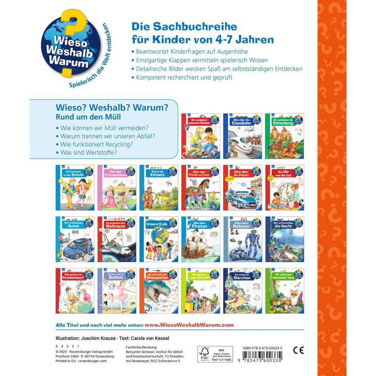 Ravensburger Wieso? Weshalb? Warum? Band 74: Rund um Müll