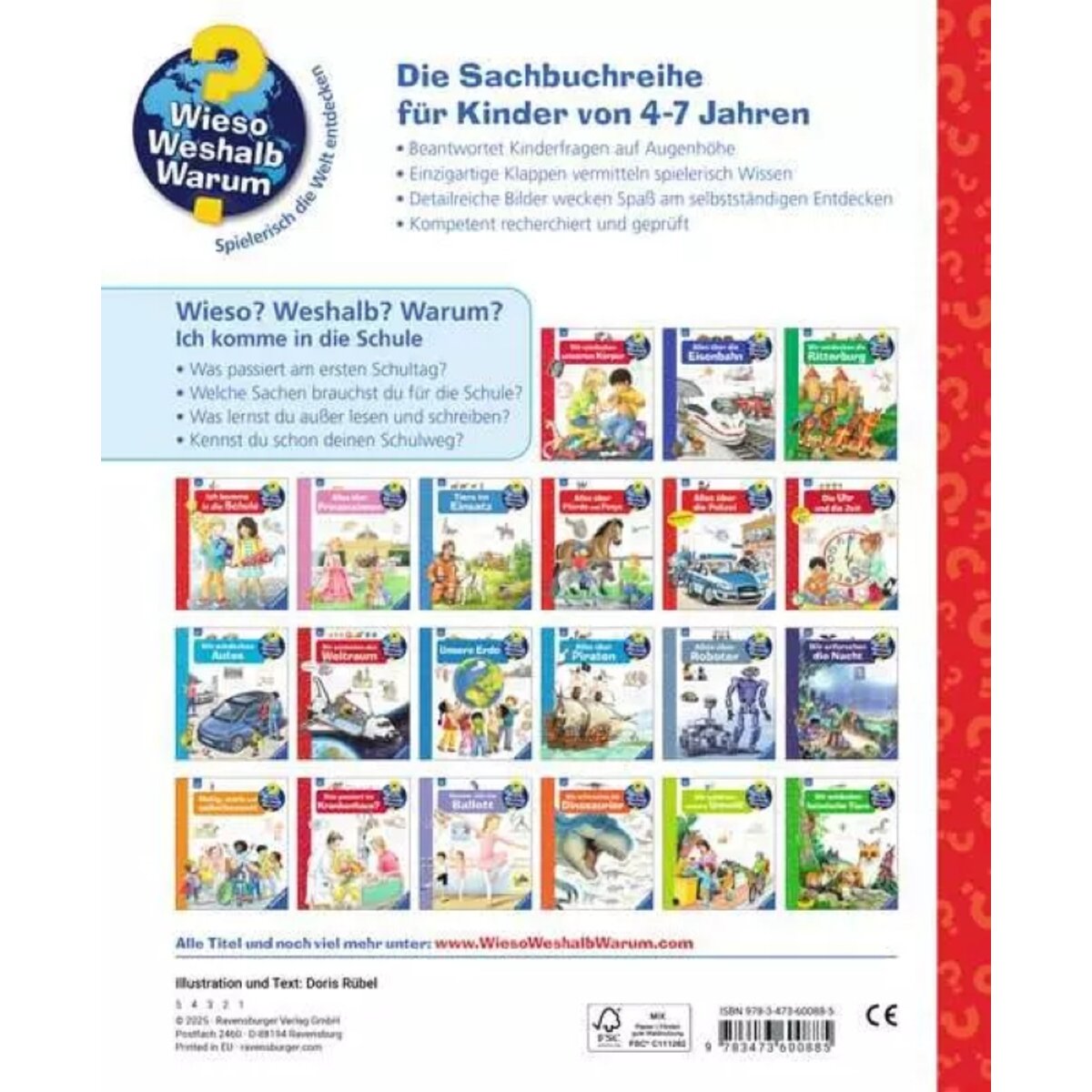 Ravensburger Wieso? Weshalb? Warum? Band 14 Ich komme in die Schule