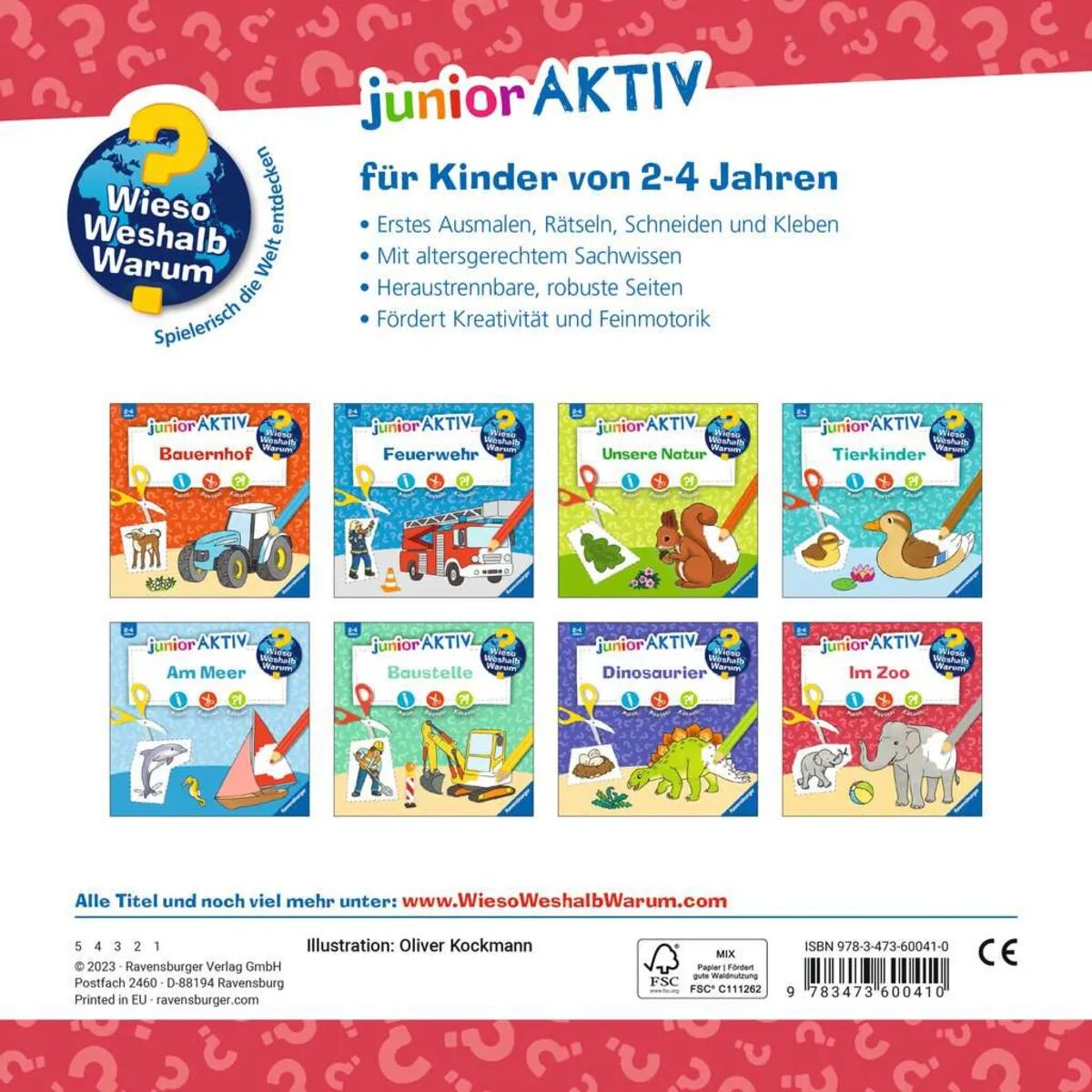Ravensburger Wieso? Weshalb? Warum? junior AKTIV: Im Zoo