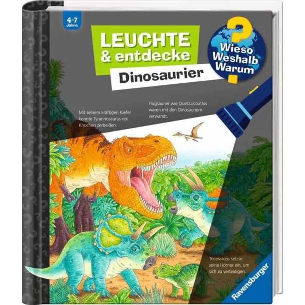 Ravensburger Wieso? Weshalb? Warum? Leuchte & entdecke: Dinosaurier