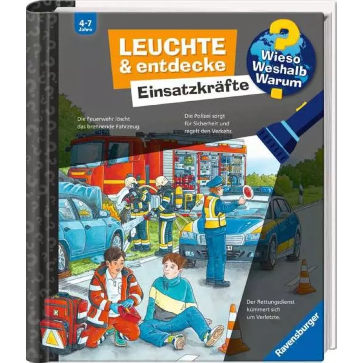 Ravensburger Wieso? Weshalb? Warum? Leuchte & entdecke: Einsatzkräfte
